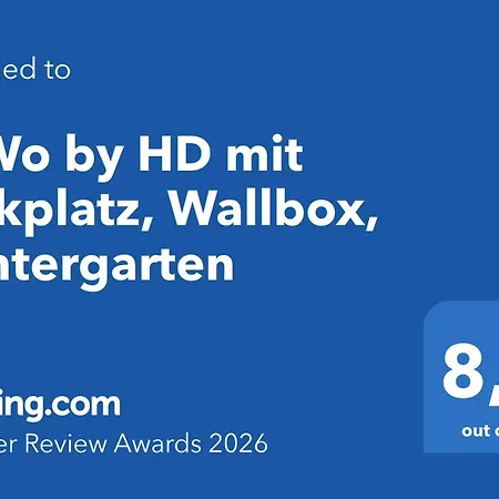 By Hd Mit Parkplatz, Wallbox, Wintergarten Aparthotel