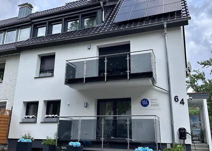 Aparthotel By Hd Mit Parkplatz, Wallbox, Wintergarten Bad Salzuflen