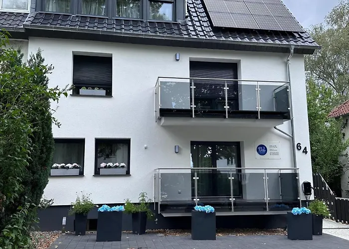 Aparthotel By Hd Mit Parkplatz, Wallbox, Wintergarten Bad Salzuflen